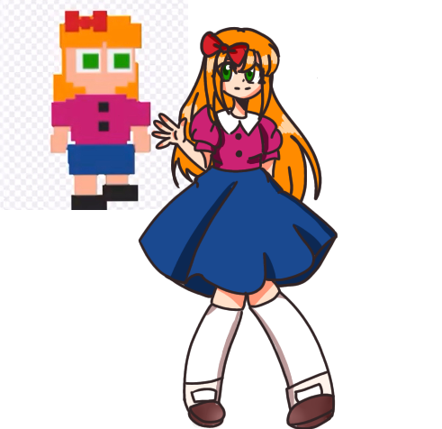 Liz Afton but more like the original