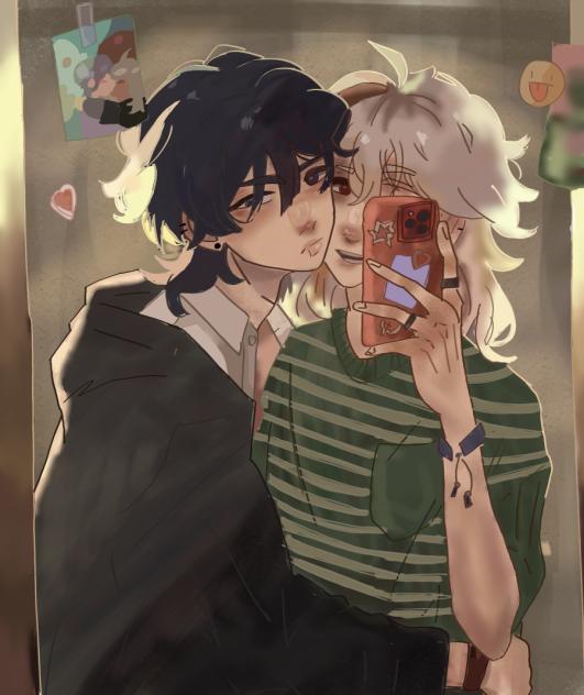 Kazuha and scaramouche