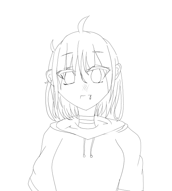 無題12線画