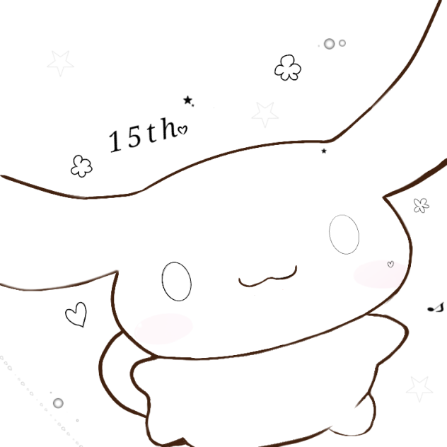 シナモン線画