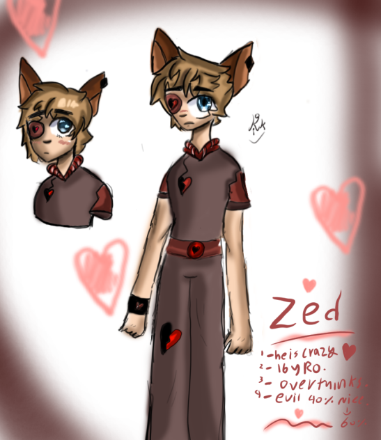 Zed’s [about sheet]