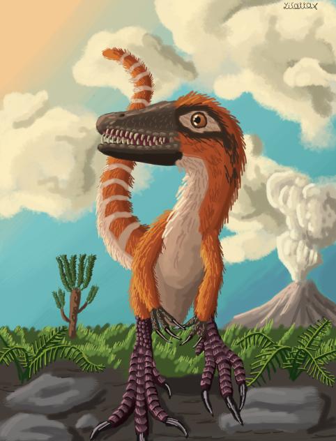 Sinosauropteryx Prima Pose