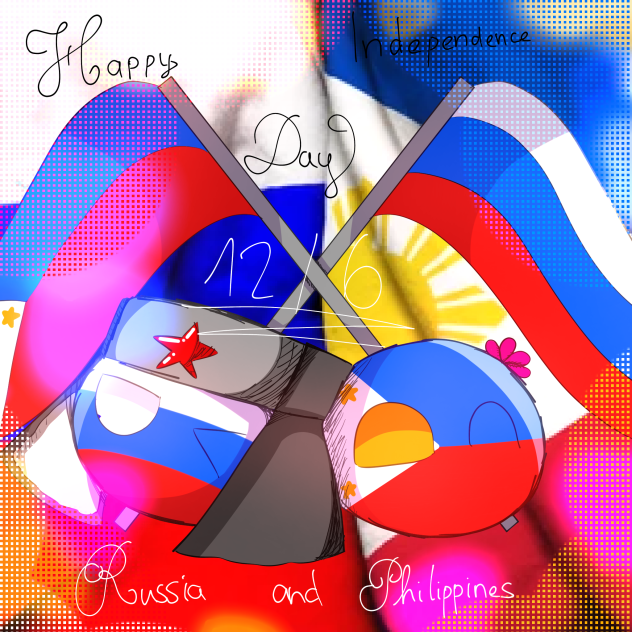 Happy Independence Day🇵🇭🇷🇺🇵🇭🇷🇺💗💗💗