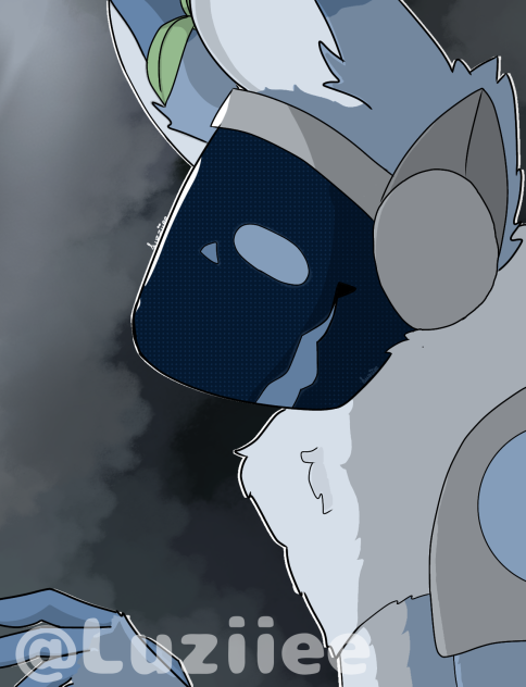 Blueberry the protogen