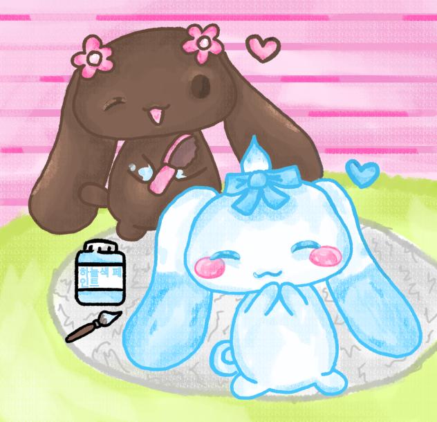 Cinnamoroll and Moka Chan!