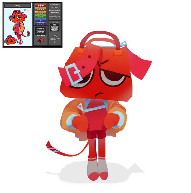 I made this dandys world 3d model