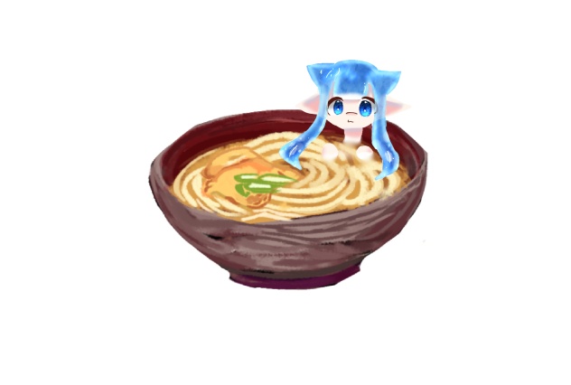 うどんのプール
