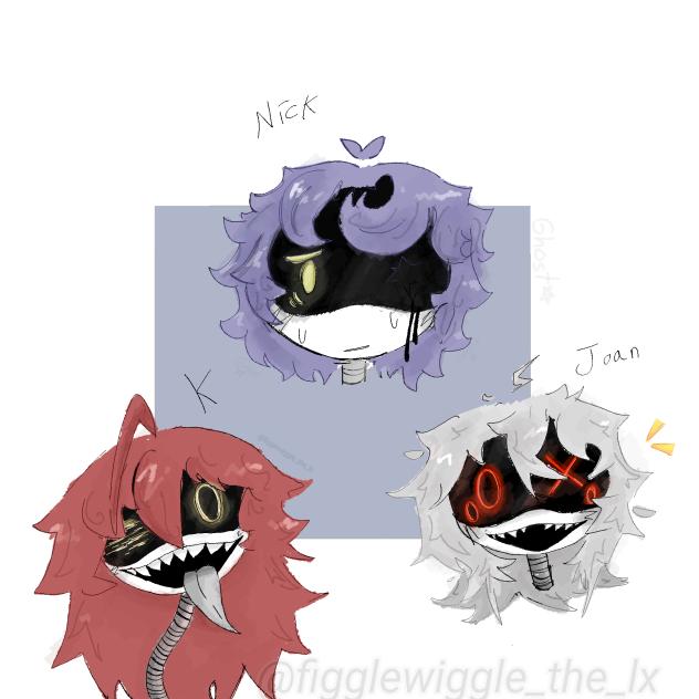 My murder drones ocs!!