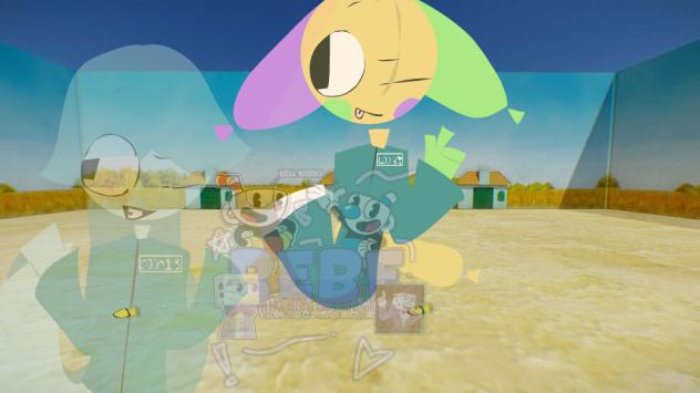 looey and connie in squid game!!