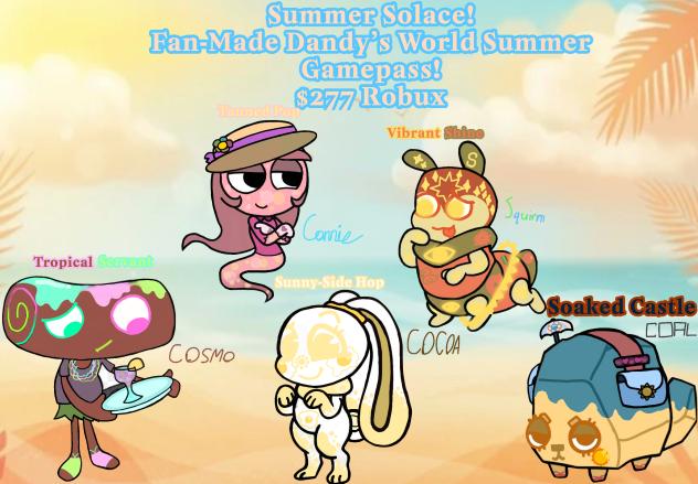 {☀️Summer Solace Gamepass! FANMADE☀️}