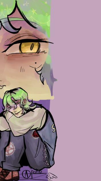 Unfinished collab with my friend