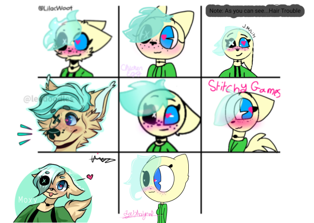 9 styles collab yay