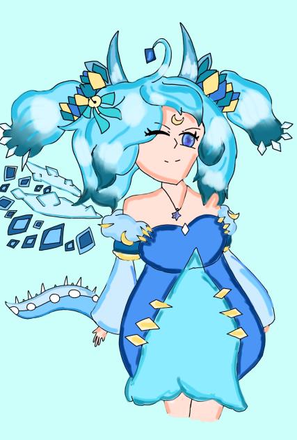 Diamond moonlight dragon