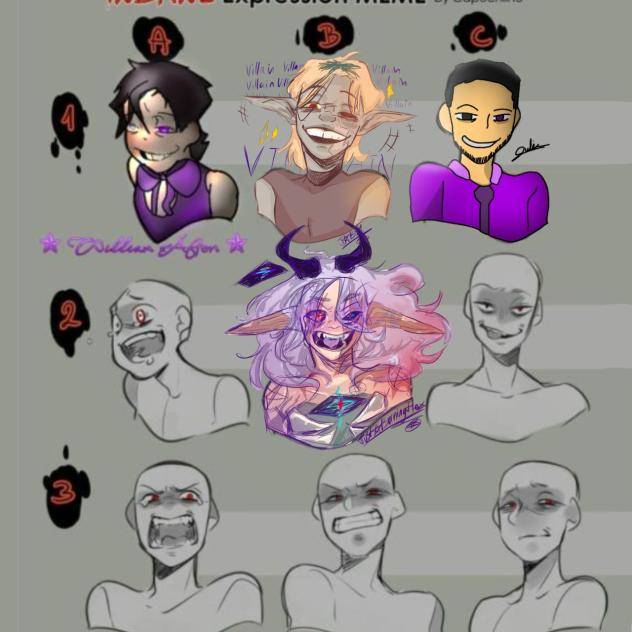 Untitled_INSANE expression meme - ibisPaint