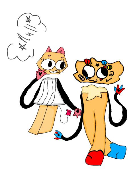 Scraps and Goob! The sillies