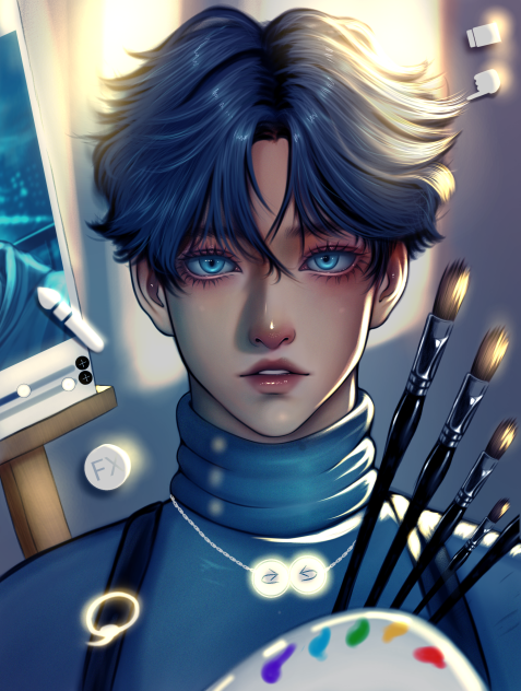 if ibis paint were a human