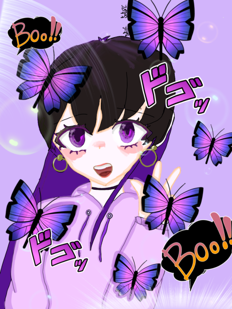 Purple 💜🦋 - ibisPaint
