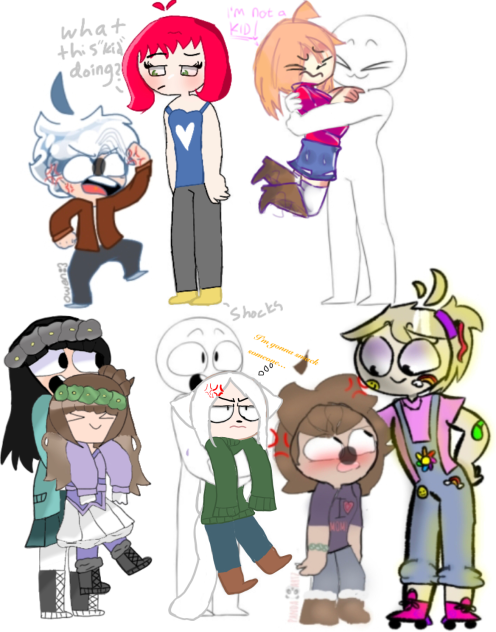 Smol and tol collab