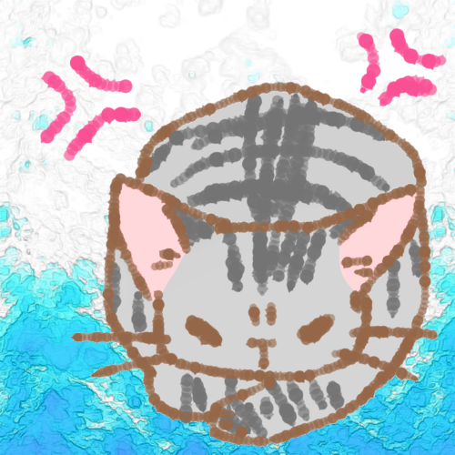 ホテルに預けたうちの猫2