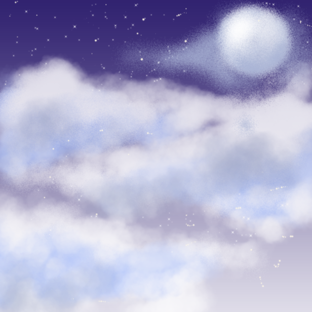 blue moon - ibisPaint