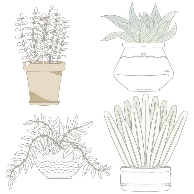 Desk Plant I