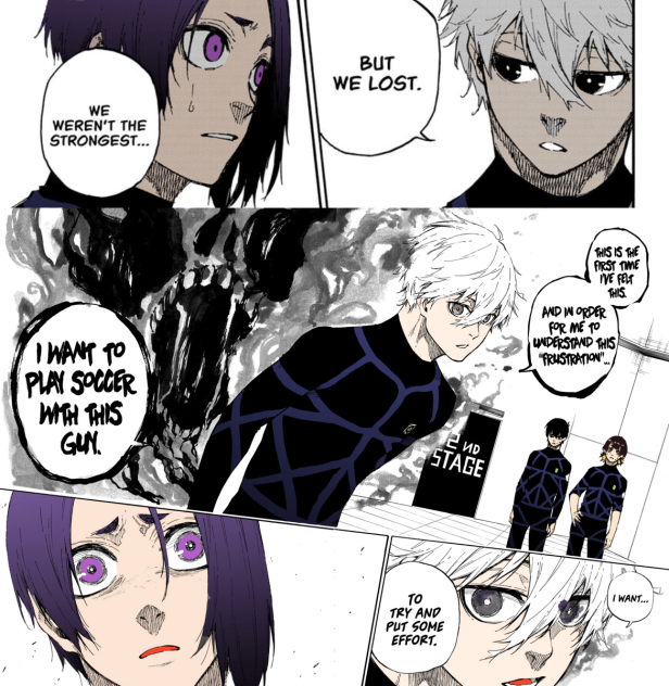 Nagi leaves Reo (Blue Lock)