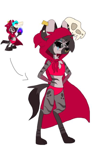Hex as a Vivziepop character