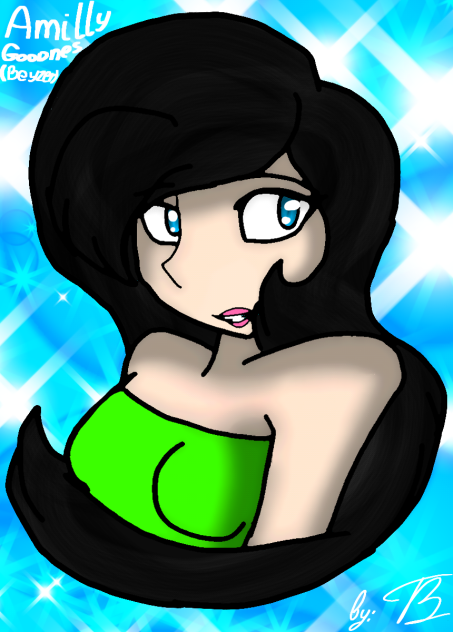 SpeedPaint. Amilly (Johnny's mother)