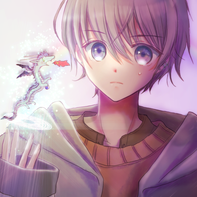 The dragon is an angel