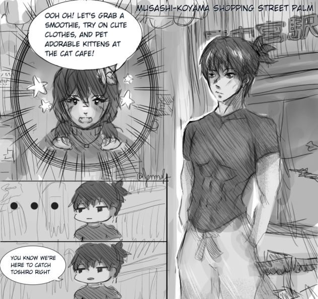 Manga panel - ibisPaint