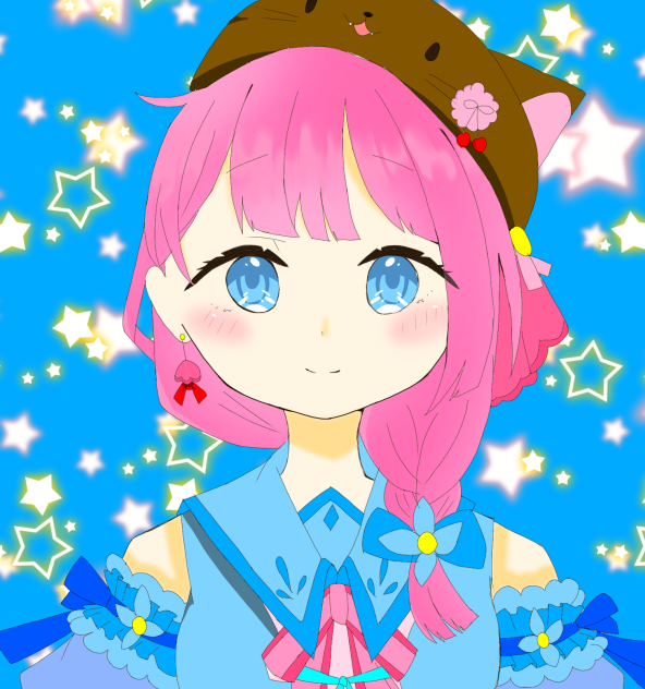 うゆさんの線画お借りしました3