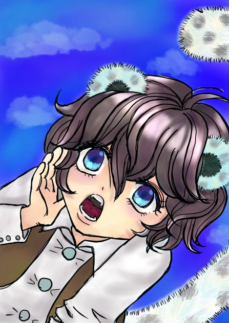 雪豹の男の子