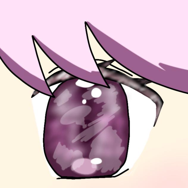 目と髪