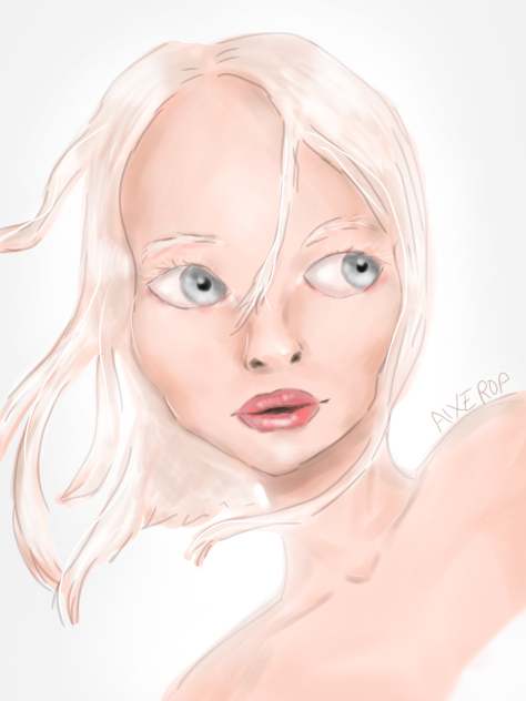 The White Flower - ibisPaint