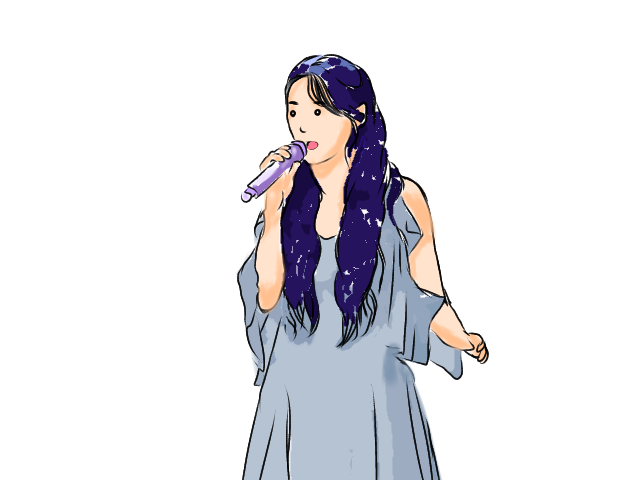 concert singing 😘 - ibisPaint