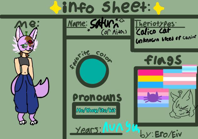 Therian info sheet