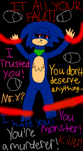 Depression Sonic exe speedpaint
