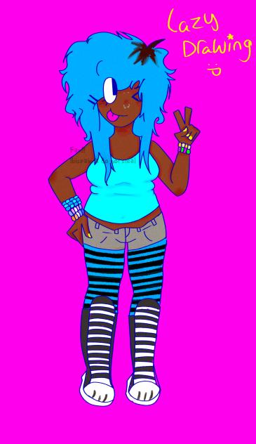 lazy lightbulb drawing (BRIGHT COLOURS)
