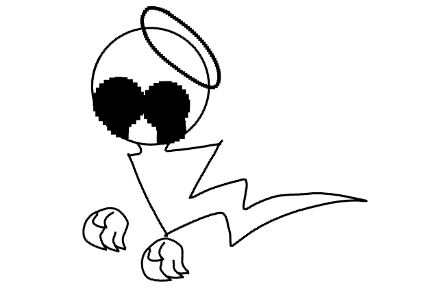 Dancing ghost - ibisPaint