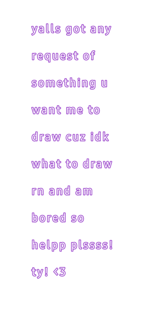 give me draw draw ideasssss