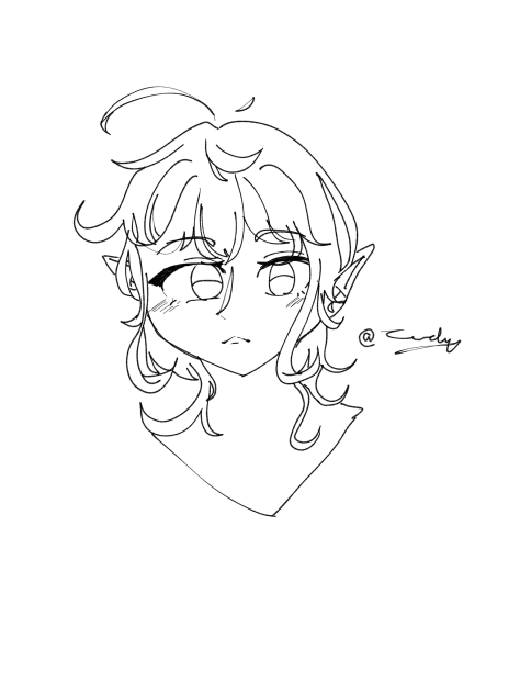 daily drawing #1 - ibisPaint