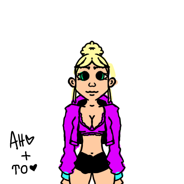 colored line art