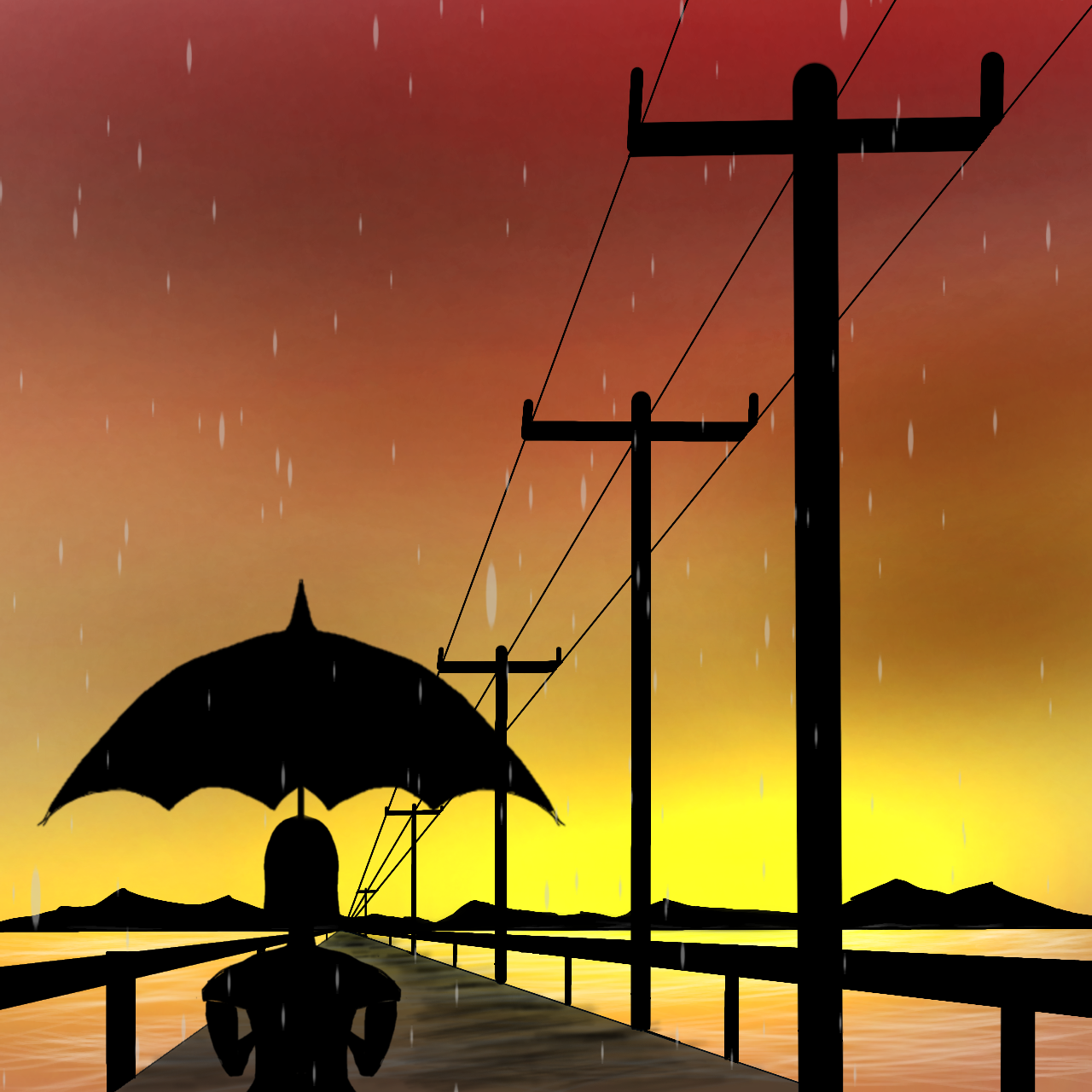 1 point perspective - ibisPaint