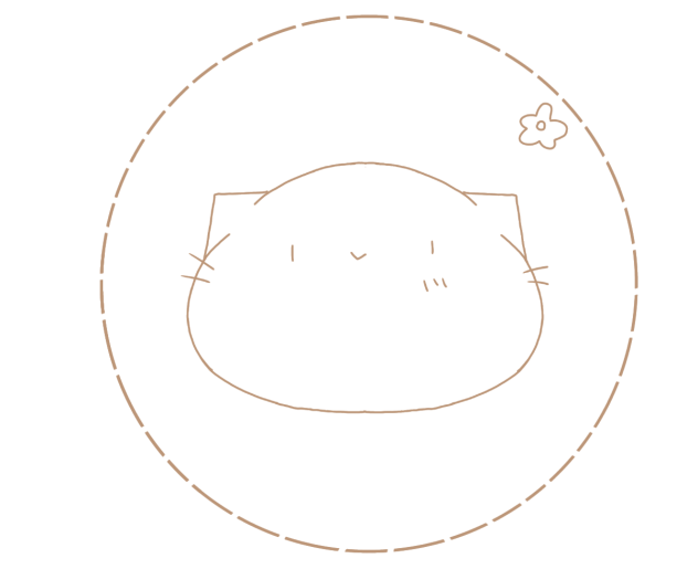 ねこ塗り絵