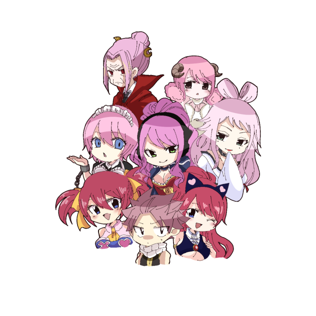 ピンク髪