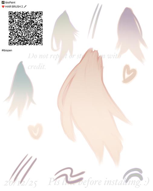 ❤️ HAIR BRUSH  2 🖊️