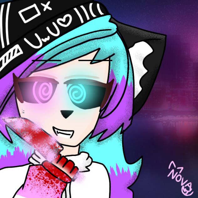 A profile pic I made for myself TvT