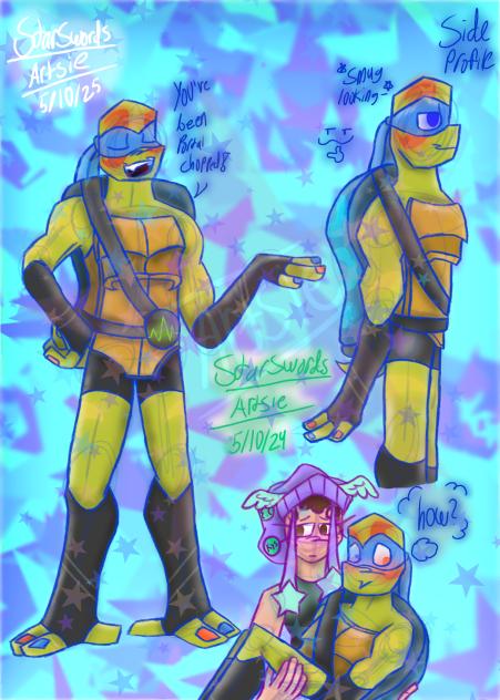 Leo Reference Sheet (StarSwords AU)