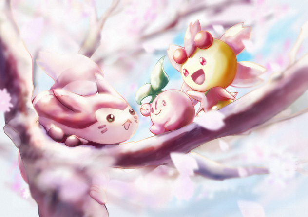 お花見特等席