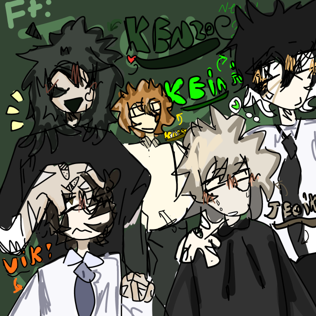 most of my ocs